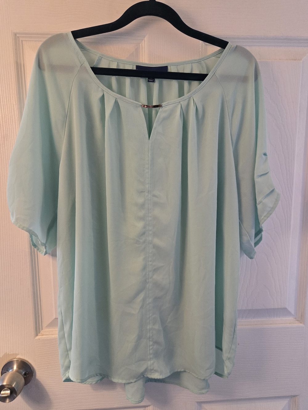 SALE!! Women's Blouse - Soft Pleat Front Top